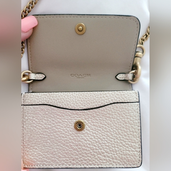 Coach Gold Crossbody Bag NWOT - Picture 7 of 16